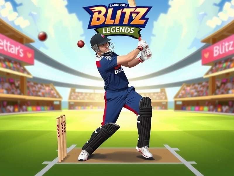 Blitz Cricket Legends Gameplay Banner